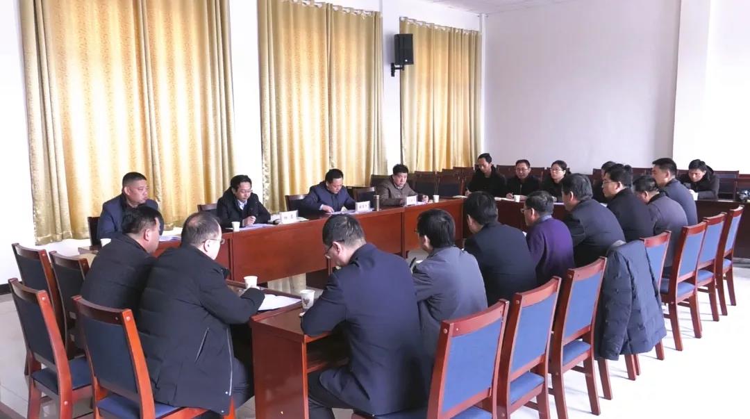 杨恭 郝效冬调研指导王家山水泉两镇工作