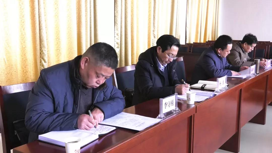 杨恭郝效冬调研指导王家山水泉两镇工作